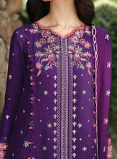 Qlinekari By Qalamkar Embroidered Linen 3 Piece Unstitched Suit QLM24QL LM-15 EIMERA